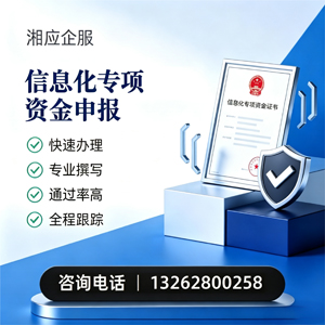 黑龙江信息化专项资金申报服务