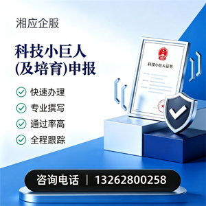 黑龙江科技小巨人及培育企业申报服务